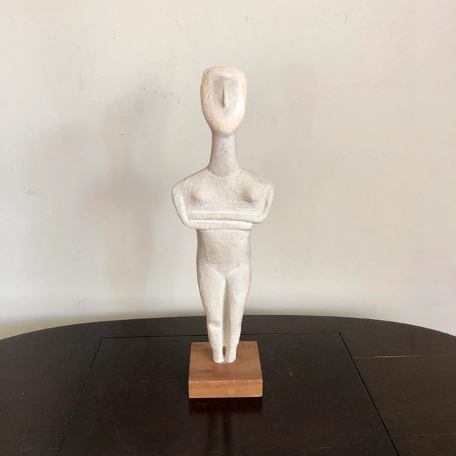 Mid Century Alva Museum Replica Greek Cycladic Art For Sale - Image 9 of 9