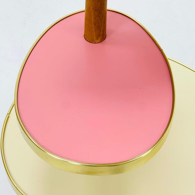 Green Large Mid-Century Minimalist Plant Stand, Germany, 1950s For Sale - Image 8 of 10