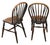Brown Antique Kitchen Farmhouse Dining Chairs, 1840, Set of 6 For Sale - Image 8 of 17