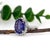 2020s Statement 13x10mm, 9cts Tanzanite Ring W Natural Diamond Halo in Solid 14k Gold, Size 6.75 For Sale - Image 5 of 8