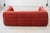 Vintage Two-Seat Togo Sofa with Arms in Burgundy Velvet by Michel Ducaroy for Ligne Roset, 1970s For Sale - Image 11 of 18