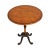 Early 21st Century Burl Wood Round Pedestal Pub Table For Sale - Image 13 of 13