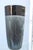 Cylindrical Vase in Black with Silver Dust from Seguso, 1980 For Sale - Image 3 of 10