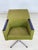 For sale is a very nice green vintage armchair from the 1960s with metal swivel legs. The last picture shows the second...