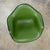 1971 MCM Eames Herman Miller Molded Fiberglass Shell Armchair Upholstered Green Naugahyde Galvanized H Base For Sale - Image 15 of 18