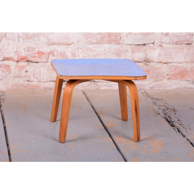 This playful and distinctive side table dates from the 1950s in Czechoslovakia, perfectly embodying the progressive...