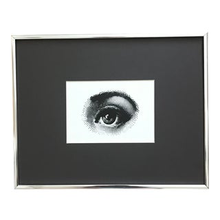 Piero Fornasetti Tema E Variazioni Eye Lithographic Print, Framed For Sale