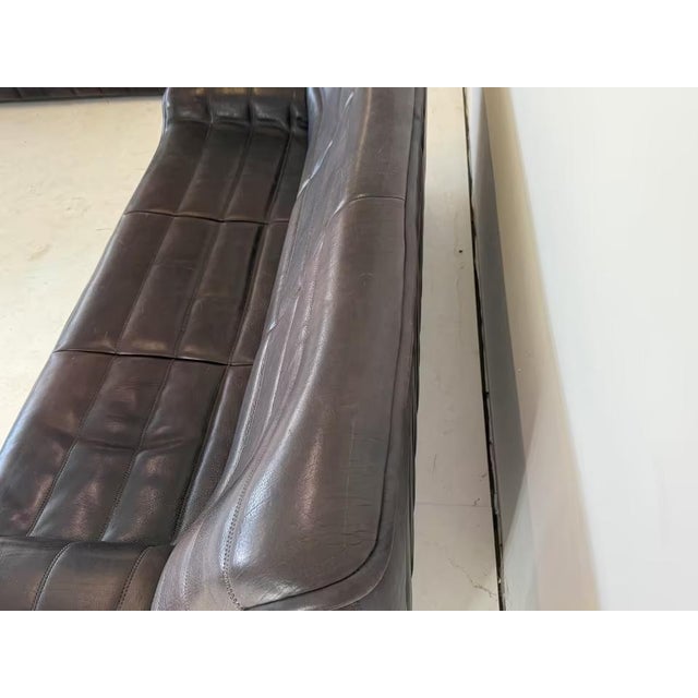 DS 84 Neck Leather Sofa from de Sede, Set of 2 For Sale - Image 12 of 18