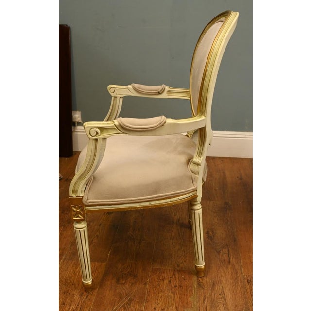 Louis XVI French Dining Chairs, Set of 14 For Sale - Image 5 of 9