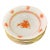 1960s Set of 6 Herend Bowls in Chinese Bouquet Rust Color For Sale