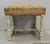 18th Century Louis XIV Style Canvas and Wood Stool For Sale - Image 16 of 18