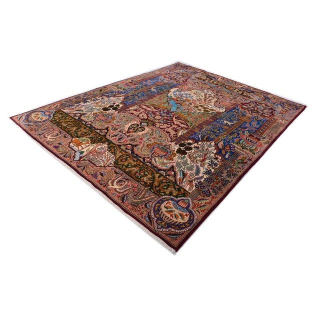 Hand-knotted oriental rug kashmar | size: 390 x 295 cm | knot density: 350.000 knots/m² | material: 100% new wool, 100%...