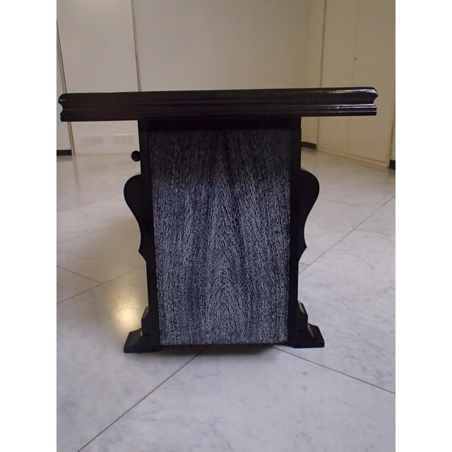 Oak Bar Table and Cabinet, 1940s For Sale - Image 12 of 18