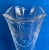 Hand cut crystal bud vase with beautiful frosted etching. In the box for years. Chantilly by Gorham Crystal dates 2000 -...