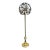 Vintage Sputnik Dandelion Floor Lamp – Brass & Smoke Glass – Emil Stejnar Style For Sale