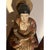 This stunning 10-inch vintage Japanese porcelain Buddha features the intricate "Moriage" technique, characterized by...