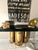 Console Table Mitchell Gold Bob Williams Brass Black Quartz Credenza The Rockwell console by Mitchell Gold + Bob Williams...