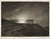 Sir Frank Short - Headlights Over the Hill (Seaford), Signed (1927, Mezzotint). Deep rich black mezzotint of a car...