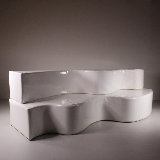 White Superonda Chaise Lounge by Archizoom for Poltronova, 1970s For Sale - Image 8 of 18