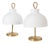 Vintage LTA3 Arenzano Small Model Table Lamp in Brass by Ignazio Gardella for Azucena, 1950s For Sale