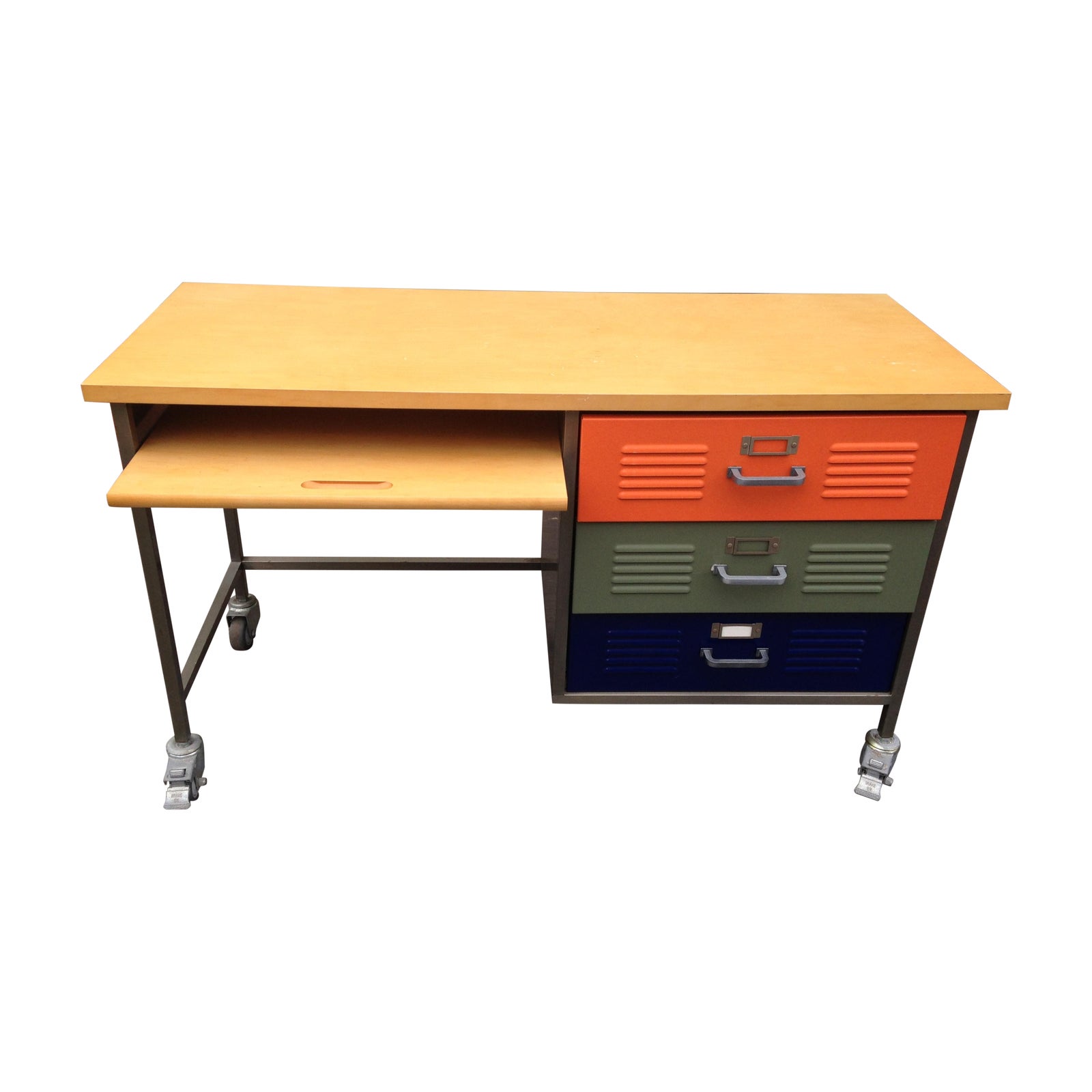 Pottery Barn Locker Desk Chairish