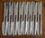 1980s Vintage 1980s Stanley Roberts "Tiburon" Faux Bamboo Stainless Steel Flatware Set – 60 Pieces | Hollywood Regency Chinoiserie For Sale - Image 5 of 14