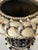 Black 1970s Dramatic Sea Shell Encrusted Planter For Sale - Image 8 of 9