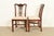 Baker Furniture Style Chippendale Carved Mahogany Dining Chairs, Set of Six For Sale In South Bend - Image 6 of 15