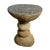 Vintage natural stacked river rock side table or stool. This has a level polished top area for placing objects or for...