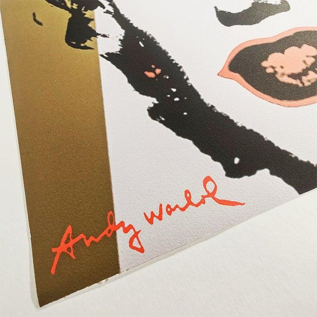 Andy warhol "marilyn monroe" limited numbered edition lithograph by cmoa. license: andy warhol foundation. limited edition...