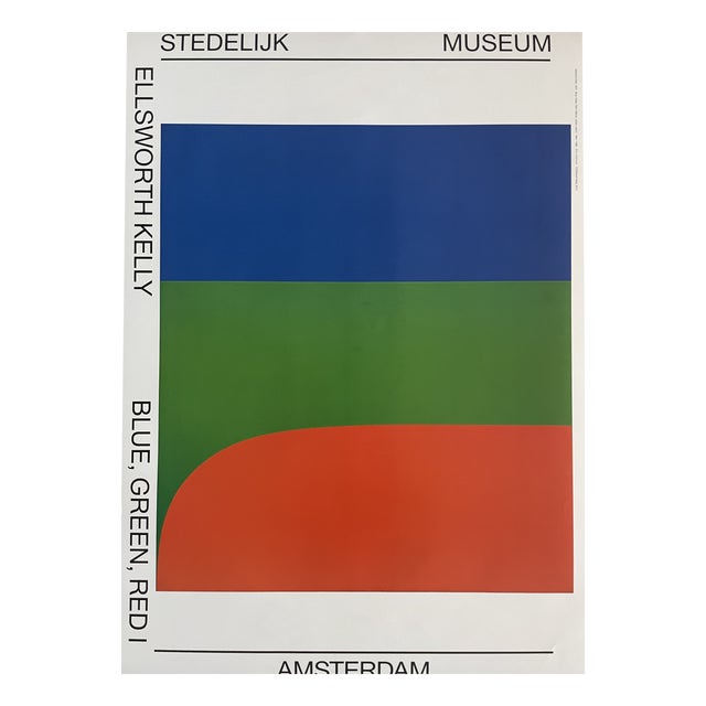 Blue, Green, Red I Exhibition Poster after Ellsworth Kelly For Sale