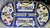 American 1990sVerified Ram Cf-50 Blue/Cream Tiffany Glass Billiards Light — Tested — Uncommon Blue/Cream Colorway For Sale - Image 3 of 9