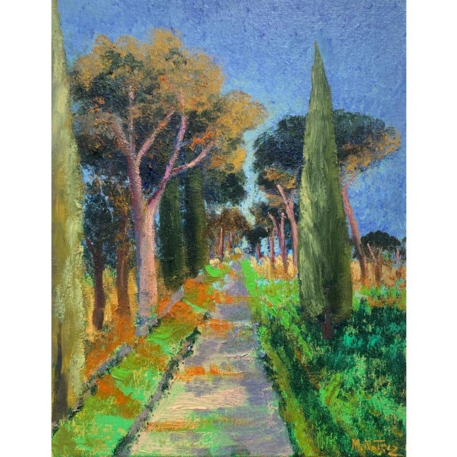 Early 21st Century Magdalena Nalecz, Tuscany I, 2024, Oil on Canvas For Sale - Image 5 of 5