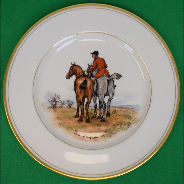 Sz: 8 1/4"D The Master and The Whipper-In