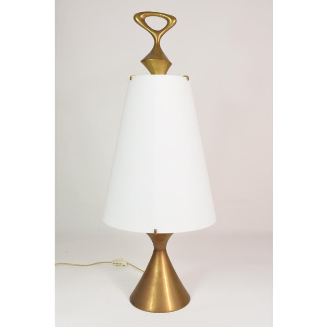 Mid-Century Modern Table Lamp by Max Ingrand for Fontana Arte, Italy, 1960s For Sale - Image 3 of 12