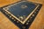 1920s Antique Blue Medallion Oriental Chinese Peking Hand Knotted Rug For Sale - Image 11 of 12