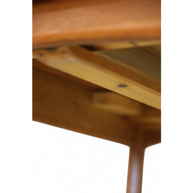 Wood The Bovirke Dining Table in Teak with Double Extensions by Finn Juhl for Bovirke, Danmark, 1940s For Sale - Image 7 of 18