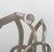 Wall Lamps Sculptures Nodo Model in Chrome by Giacomo Benevelli for Missagli, 1970s, Set of 2, in Very Good conditions....
