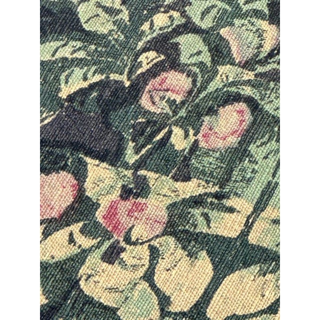 Vintage French Screenprinted Tapestry with Departure to Hunt Motif, 1970s For Sale - Image 18 of 18