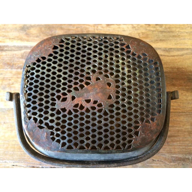 Asian Mid 19th Century Antique Bronze Hand Warmers For Sale - Image 3 of 6