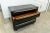 Heywood Wakefield Dresser in Black With Silver Leaf For Sale - Image 18 of 18