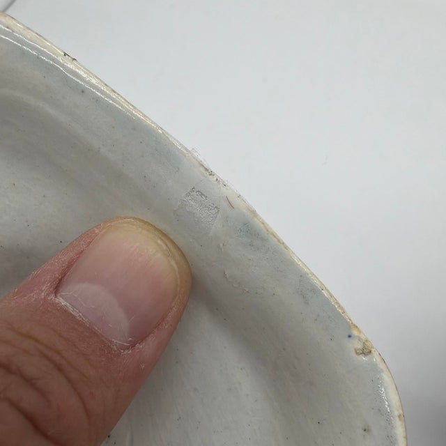 Ceramic Antique Salopian-Type Black Transferware Covered Sugar Bowl, Staffordshire, Circa 1820s For Sale - Image 7 of 18