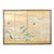 Japanese Showa Four Panel Screen Snowy Winter Landscape For Sale