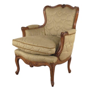 Italian Fruitwood Bergère, Circa 1970 For Sale