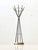 Italian Rotating Umbrella Stand with Brass Elements, Italy, 1950s For Sale - Image 6 of 11