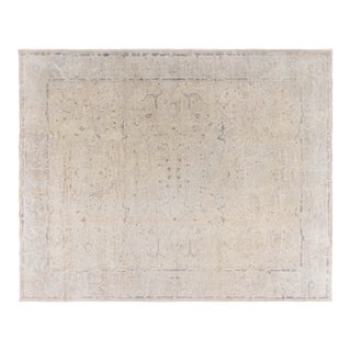 Fine Antique Indian Handmade Wool Rug For Sale