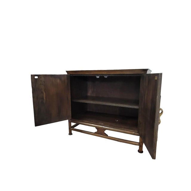 Mid-Century Chinoiserie Ming-Style Cabinet For Sale - Image 13 of 14