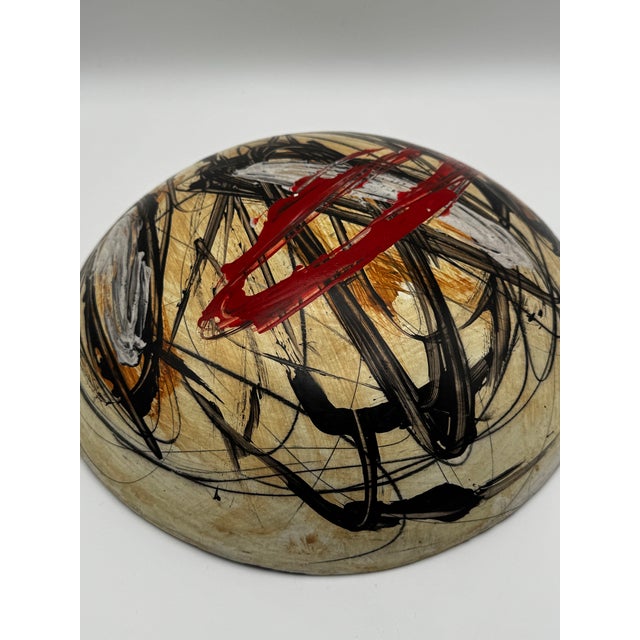 Abstract Artwork "Sphere of Color - Animal Instinct" in Ceramic For Sale - Image 4 of 7