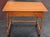 Vintage 1960s American Colonial Solid Cherry Wood Writing Desk For Sale - Image 4 of 11