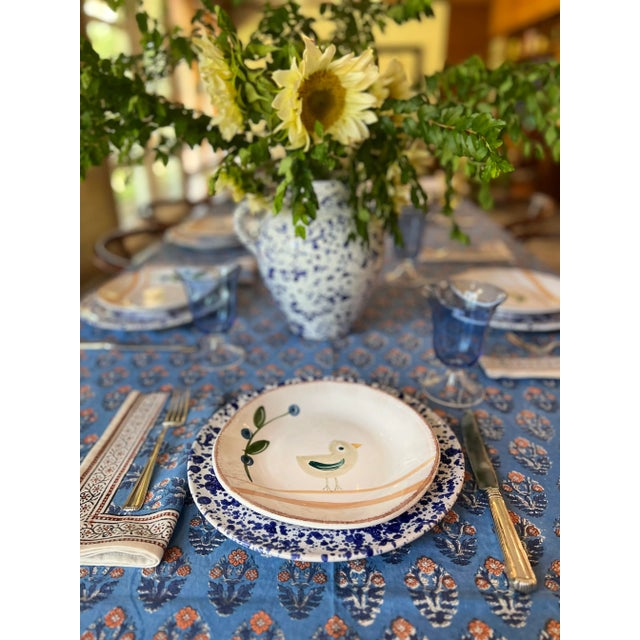 Abigails' artisans carry on the age-old tradition passed on throughout centuries of hand block printing in our Cabana...